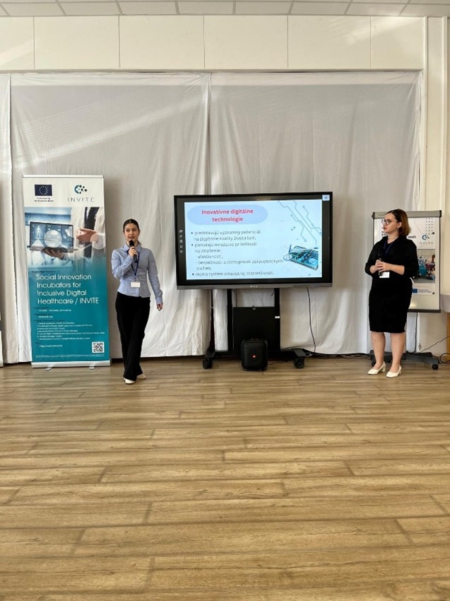 Project´s students Nina and Ellen present project activities from the perspective of project students.